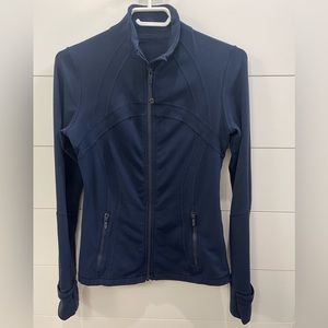 Lululemon define jacket navy blue size 6